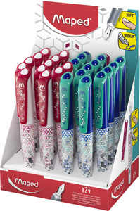 Maped Füllhalter Classic, farbig sortiert, 24er Display