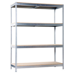 Simon Rack Schwerlastregal ECOFORTE 1206-4 778100047201548 silber 120,0 x 60,0 x 200,0 cm
