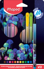 Maped Fasermaler DEEPSEA PARADISE, 12er Kartonetui