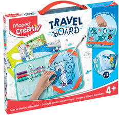 Maped Creativ Reisemalset TRAVEL BOARD, 19-teilig
