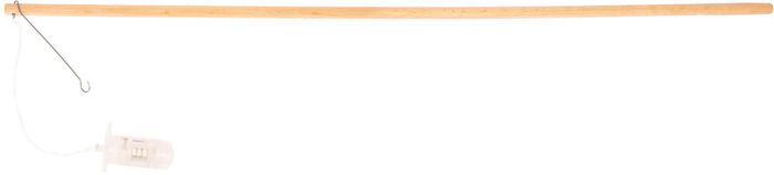 Laternenstab elektr.Holz/Plastik 50cm