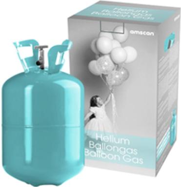 Ballongas Helium ''Amscan'' klein