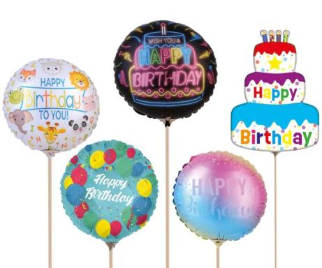 Mini-Folienballon ''Happy Birthday''