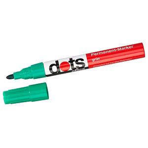 dots Permanentmarker grün 1,5 - 3,0 mm