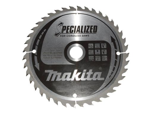 MAKITA SPECIALIZED Kreissägeblatt 165x20x40Z B-32954 Durchmesser: 165 mm Dicke: