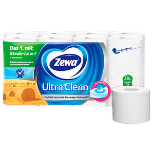 Zewa Toilettenpapier Ultra Clean 4-lagig 16 Rollen