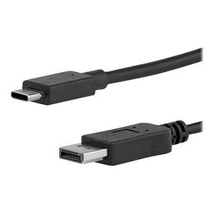 StarTech.com USB C/DisplayPort Kabel 1,8 m schwarz