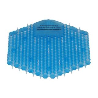 Urinalsieb "Wave" | Duft Cotton Blossom (blau) Geruchsneutralisator für Urinale, WC-Stein-Ersatz