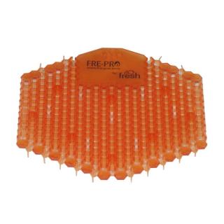 Urinalsieb "Wave" | Duft Mango (orange) Geruchsneutralisator für Urinale, WC-Stein-Ersatz