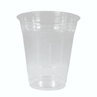 *Trinkbecher klar 300 ml, Kunstoff PET | 50 Stück mit Eichstrich