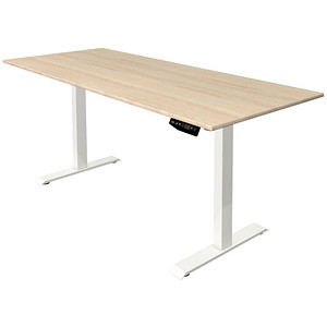 kerkmann Sitz-Steh-Schreibtisch Move 1, (B)1.800 mm, ahorn