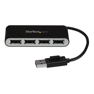 StarTech.com USB-Hub 4-fach schwarz