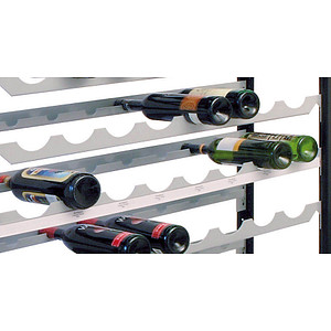 SCHULTE Fachboden für Weinregal silber 100,0 x 25,0 cm