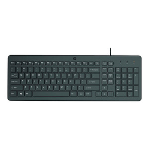 HP 150 Tastatur kabelgebunden schwarz
