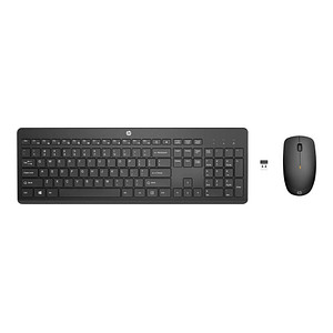 HP 230 Tastatur-Maus-Set kabellos schwarz