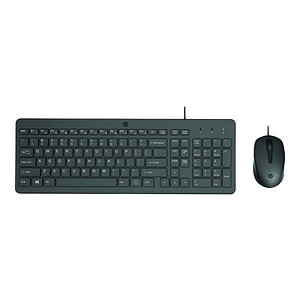 HP 150 Tastatur-Maus-Set kabelgebunden schwarz