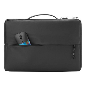 HP Laptoptasche Lederimitat schwarz 14V33AA#ABB bis 39,6 cm (15,6 Zoll)