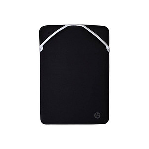 HP Laptophülle Protective Reversible Kunstfaser schwarz/silber bis 39,6 cm (15,6 Zoll)
