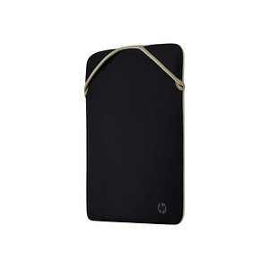 HP Laptophülle Protective Reversible Kunstfaser schwarz/gold bis 39,6 cm (15,6 Zoll)