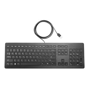 HP USB Premium Tastatur kabelgebunden schwarz