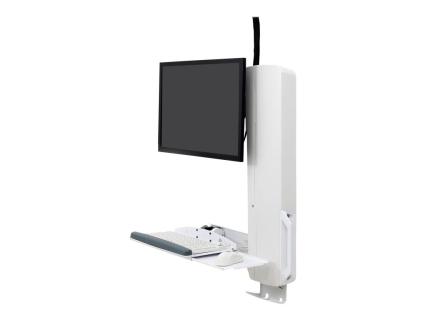 ERGOTRON StyleView Sit-Stand VL High Traffic Areas weiss bis 24Zoll VESA 100x10