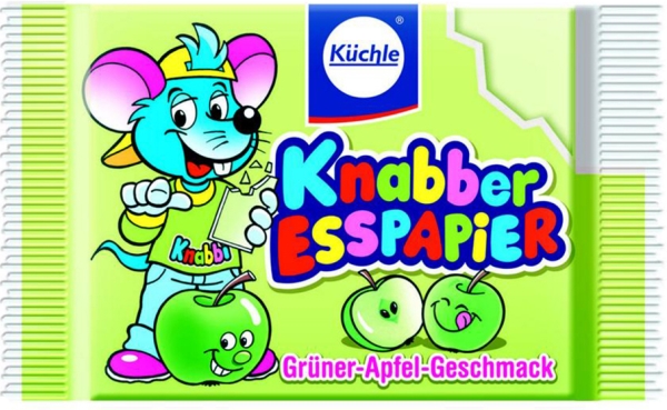 Knabber Esspapier sortiert