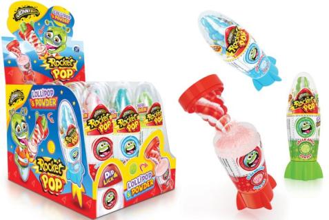 Johny Bee Rocket Pop Lollipop & Powder 5