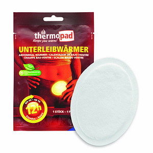 10 thermopad® Unterleibwärmer selbstklebend 78180 weiß
