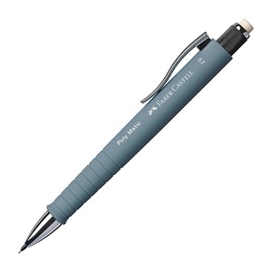 FABER-CASTELL POLY MATIC Druckbleistift silber B 0,7 mm