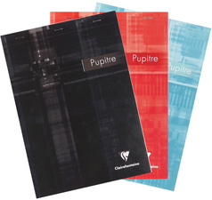 Clairefontaine Notizblock Pupitre, DIN A4, kariert, 80 Blatt (87000397