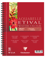 Clairefontaine Künstlerblock Aquarelle ETIVAL, DIN A5
