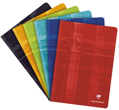Clairefontaine Cahier piqûre, A4, 96 pages, ligné 8 mm