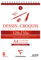 Clairefontaine Skizzenblock "Zeichnen - Skizze", DIN A3