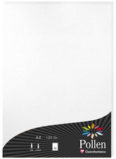 EXACLAIR Pollen by Clairefontaine Papier DIN A4, perlmutt-weiß 210 g/qm, Maße: 