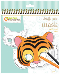 avenue mandarine Maskenmalbuch "Tiere