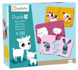 avenue mandarine 2-Teile-Puzzle "Mutter & Kind