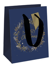 Clairefontaine Weihnachts-Geschenktüte "Sternnacht", klein