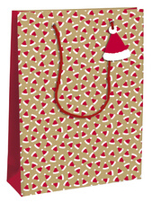 Clairefontaine Weihnachts-Geschenktüte "Lebkuchen", mittel