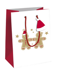 Clairefontaine Weihnachts-Geschenktüte "Lebkuchen", klein