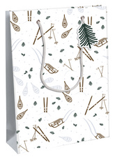 Clairefontaine Weihnachts-Geschenktüte "Winter", mittel