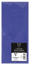 Clairefontaine Seidenpapier, (B)500 x (H)700 mm, blau