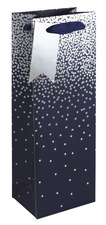 Clairefontaine Flaschentüte "Sternenregen blau"
