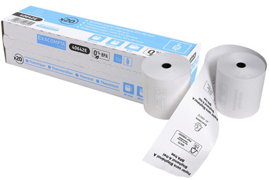 EXACOMPTA Thermorollen für Kassensysteme, 80 mm x 85 m