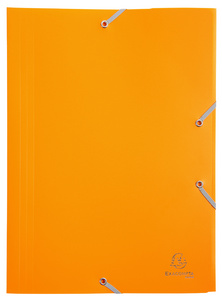 EXACOMPTA Eckspannermappe Opaque Eco, DIN A4, PP, gelb
