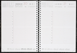 QUO VADIS Recharge pour Agenda Moderne INTAB1J, 2025