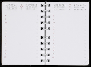 QUO VADIS Recharge pour Agenda Moderne INT 8310, 2025