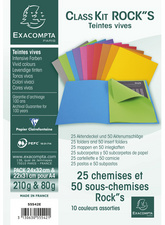 EXACOMPTA Aktendeckel ROCKS Class' Kit