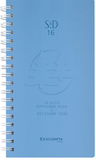 EXACOMPTA Agenda de poche SAD 16S, 2024/2025, 16 mois