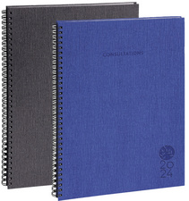 EXACOMPTA Agenda de bureau "Consultations 29S" 2025, assorti