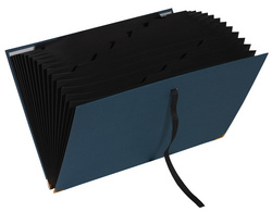 EXACOMPTA Fächermappe Office by Me, 18 Fächer, blaugrün